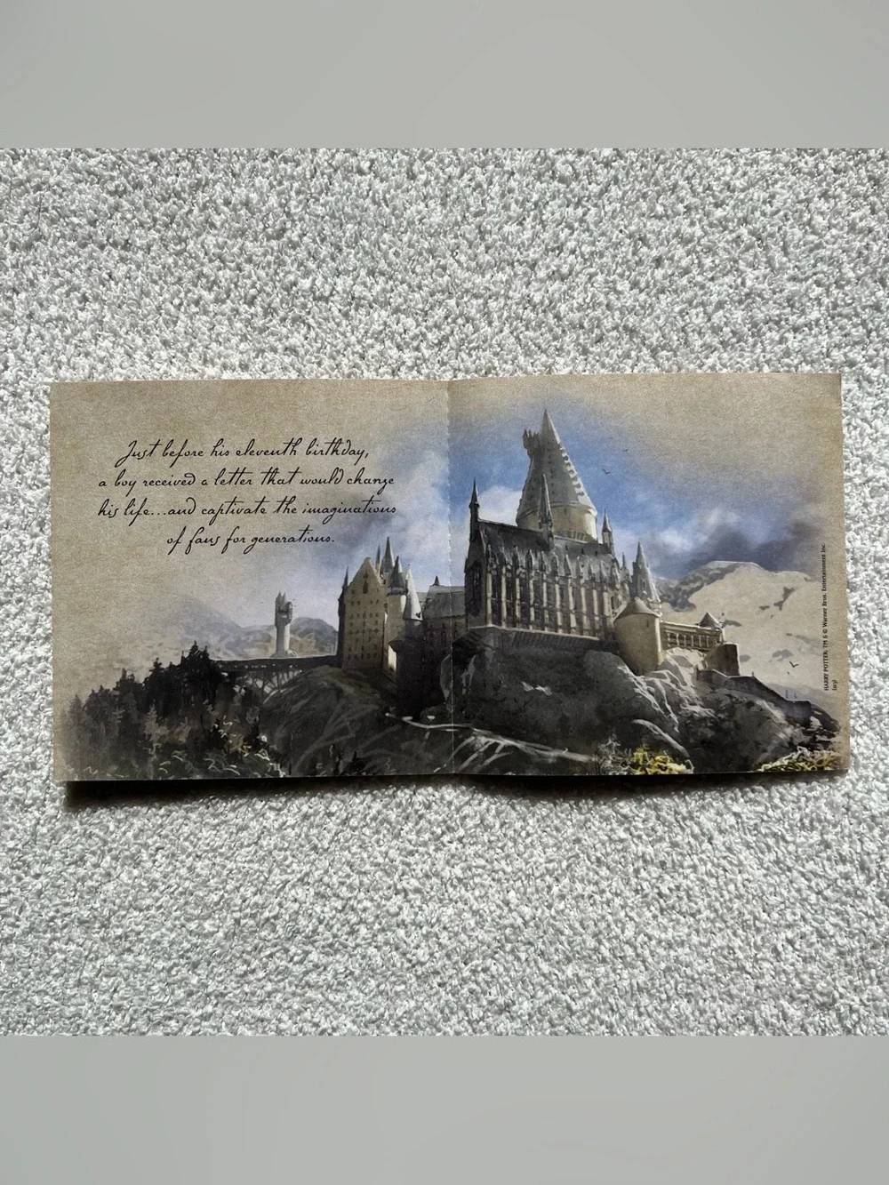 Limited Edition Harry Potter Forever Stamp Booklet